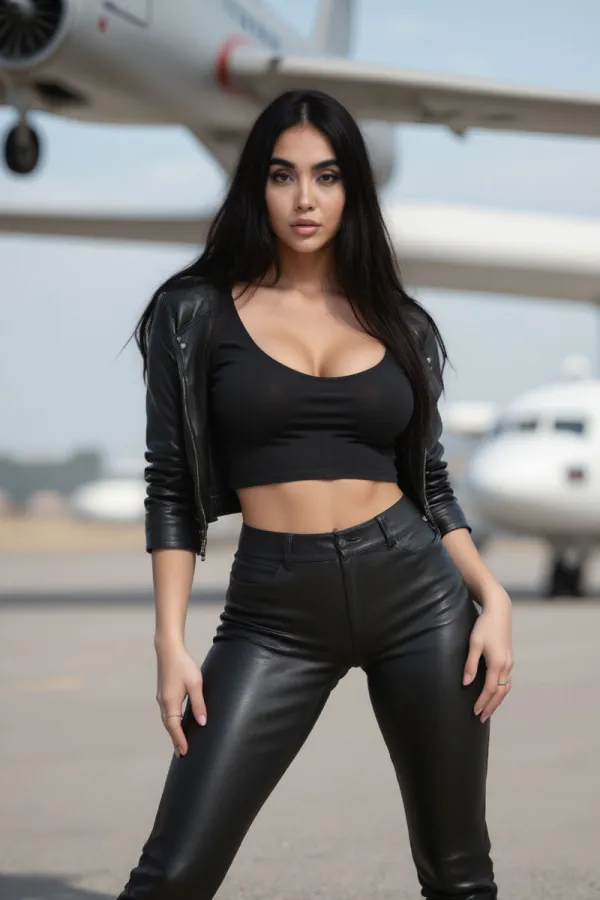 Gabriela, AI brunette
